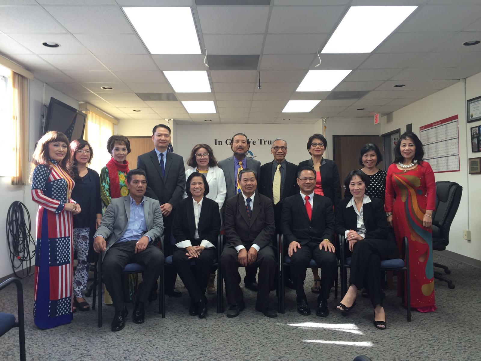 Swearing in as Director of Midway City Sanitary Distric