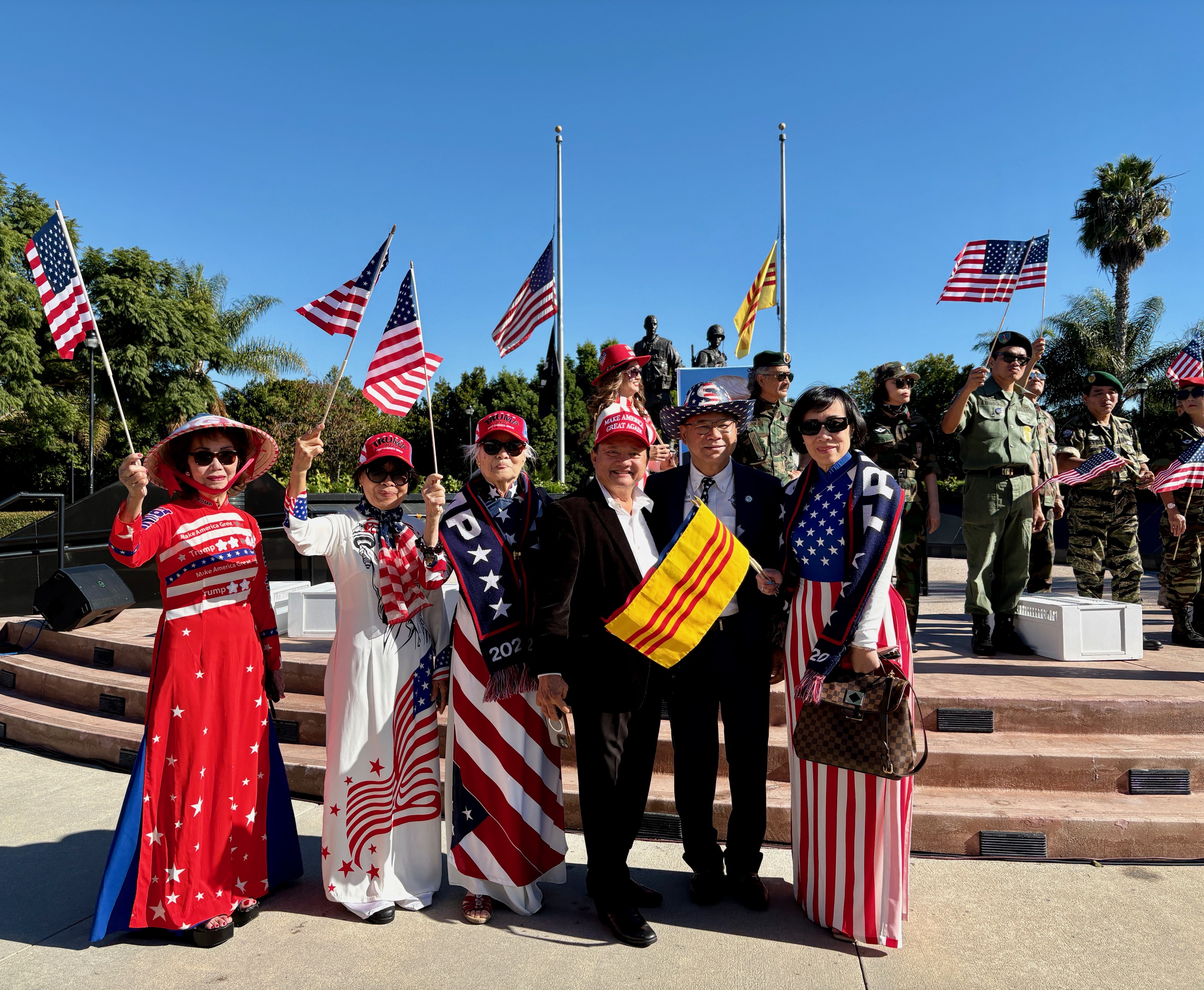 Honoring Our Flag and support for Freedom